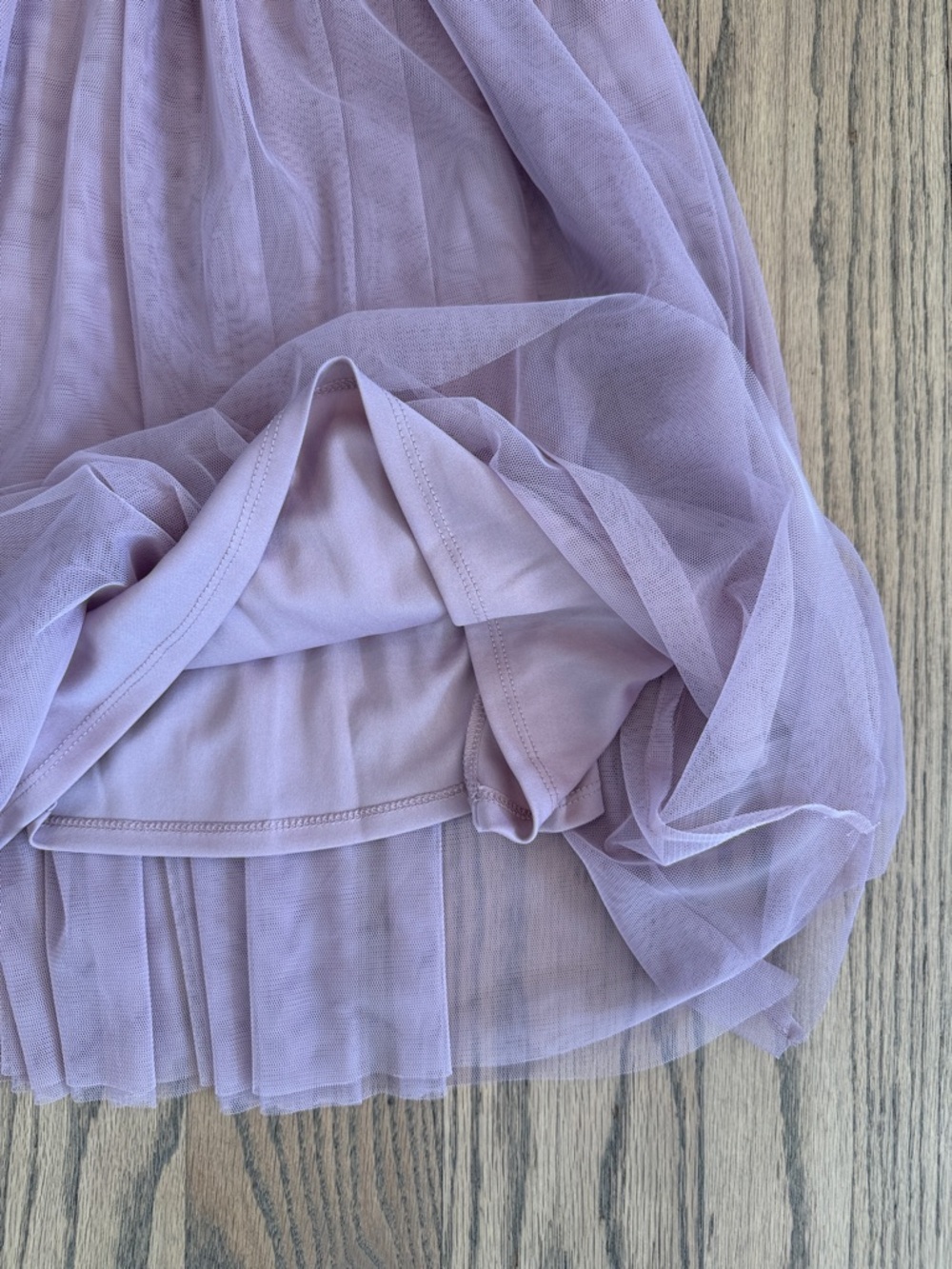 NWT Zhenzi Girls Light Mauve Lace Bodice Spaghetti Strap Dress Size Medium (8) - Picture 4 of 10